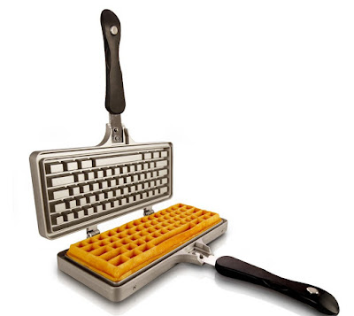 The Keyboard Waffle Iron, Ctrl + alt + Delicious