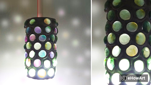 best out of waste, how to make DIY lamp with pebbles and plastic-bottle, decorative lamp, best use of plastic bottle, lamp making competition, homemade lamp, unique, simple, interior lightning, creative    