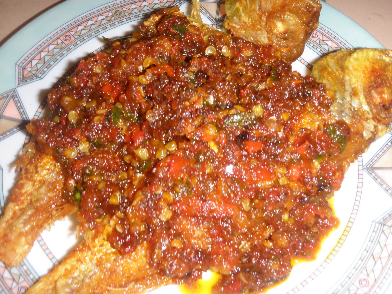 - myhomerecipes -: IKAN GORENG CILI MERAH