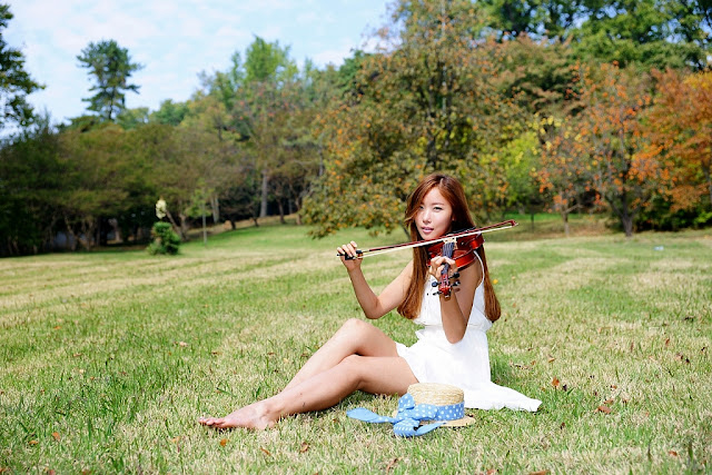 2 Cheon Bo Young Outdoor-Very cute asian girl - girlcute4u.blogspot.com