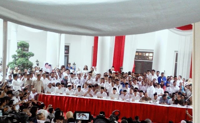 Prabowo-Hatta di Deklarasikan, di Dukung 4 Parpol Islam dan 2 Parpol Nasionalis