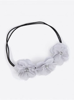 Bandeau couronne de fleurs 