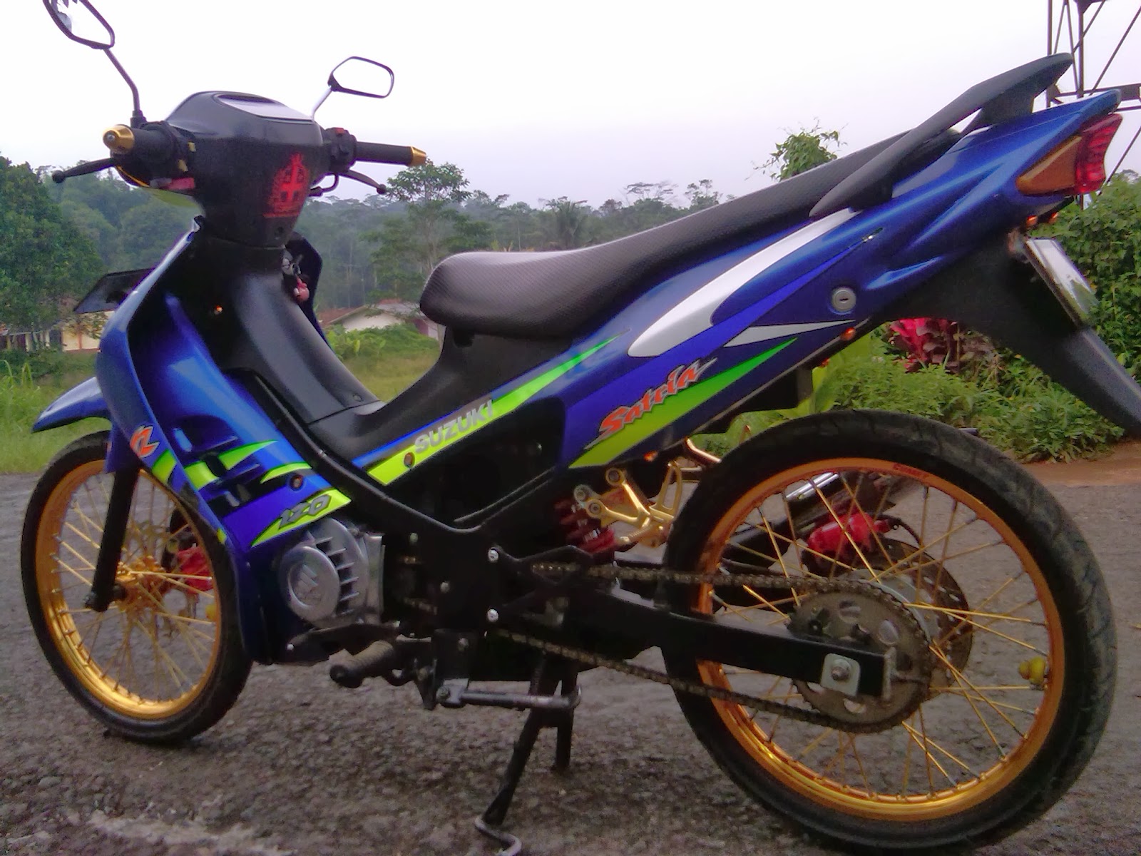 Modifikasi Motor Satria R 120 Kawan Modifikasi