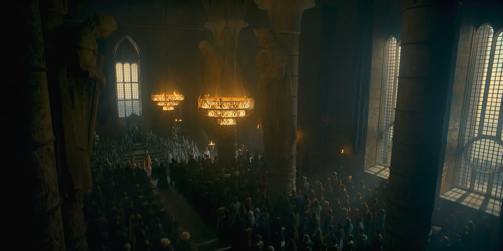 The Great Hall at Kings Landing - House of the Dragon