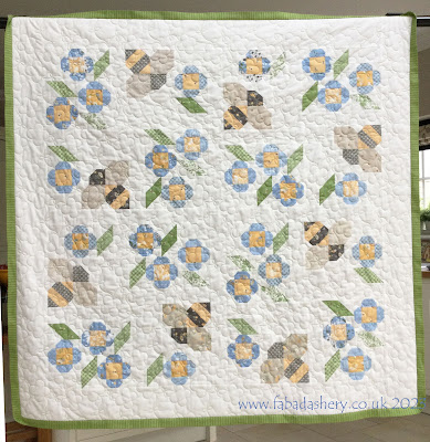 Karen's Blossoms and Bees Quilt