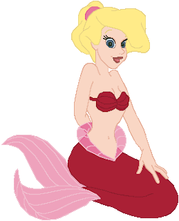 Ariel, the Little Mermaid and more Mermaids Clip Art.  