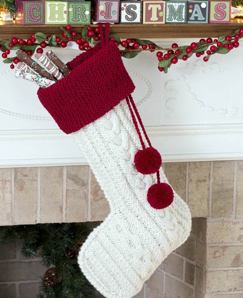  Homemade  knitted  Christmas  decorations  Home Decorating  Ideas