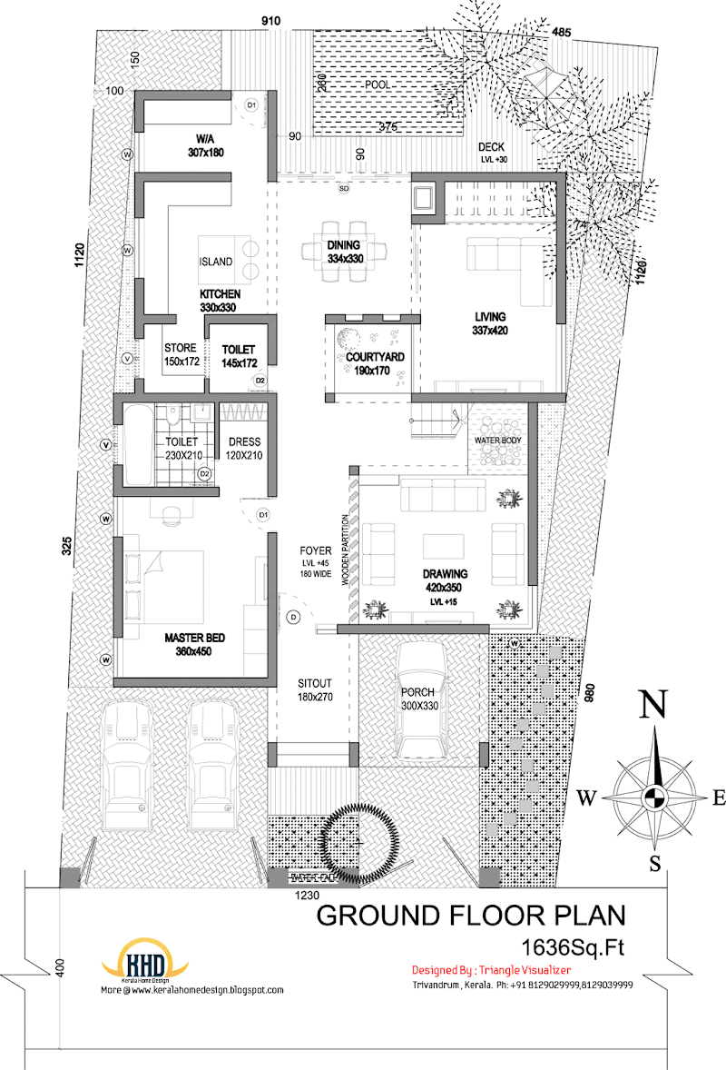 47+ Plan And Elevation Of Modern House