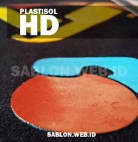  Sablon  Plastisol  HD High  Density  Sablon  Timbul Sablon  