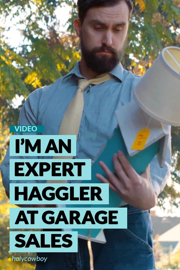 Hilarious video about haggling at Garage Sales