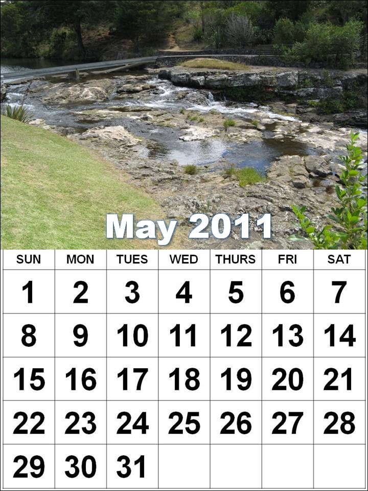 printable calendars may 2011. MAY 2011 PRINTABLE CALENDAR