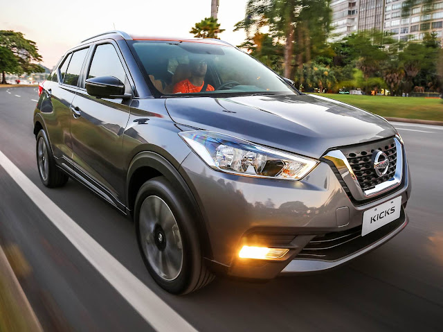 Novo Nissan Kicks 2017 - consumo