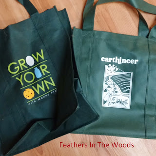 Reusable bags for Earth Day.