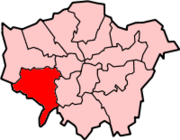 South West London Region City Map