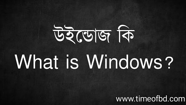উইন্ডোজ কি | What is Windows?