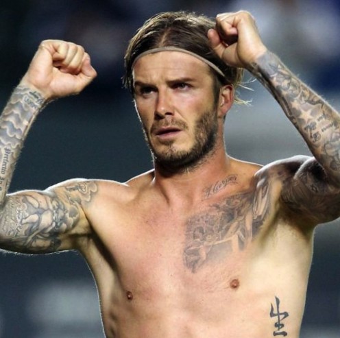 tattoo david beckham