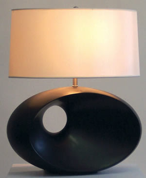 Nova 0480 Convergence Table Lamp Dark Brown