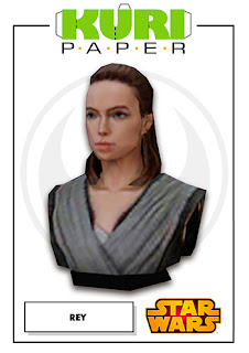 Kuri Paper - Busto Rey Star Wars Papercraft