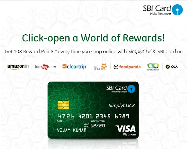 SBI Simply Click Credit Card