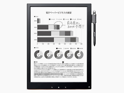 eReader de Sony DPT-S1 con pantalla táctil y wifi