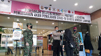 Mall Central Plaza Jadi Sasaran Satgas Covid19 Kota Balam Laksanakan Penegakan Disiplin Protokol Kesehatan