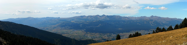 Col Mitja, vue sur la Cerdagne 