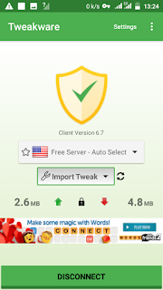 Latest browsing cheat: tweakware for Mtn free browsing