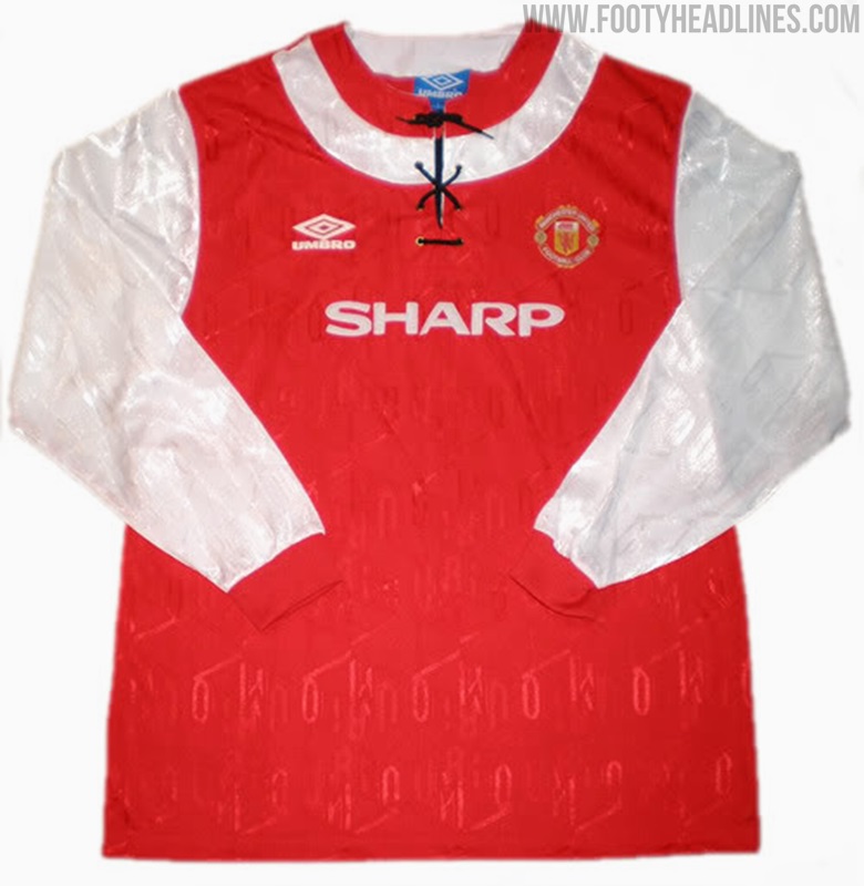 umbro manchester united jersey