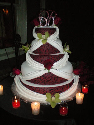 Draped Wedding Cakes