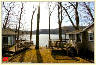 Live life at its finest in this Danbury CT 3 bedroom lakefront cottages for sale.