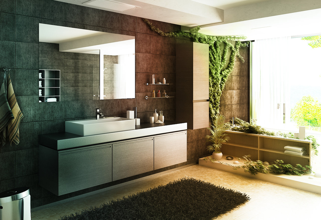 Interior Design Ideas For Bathroom + Pics - Luxury Home Decorating ...