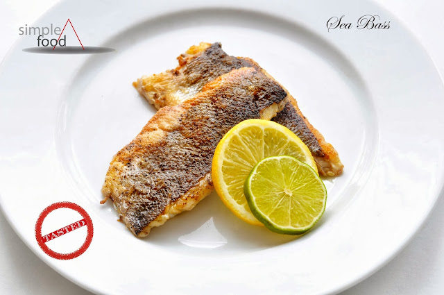 Sea Bass, How to Prepare For Pan Frying ~ Simple Food
