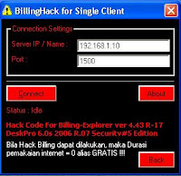 Cara Hack Billing Warnet Dengan BillHack