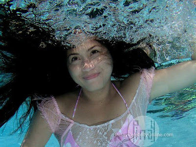5 more Underwater Photos of Diana Zubiri inside 