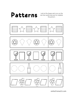 Worksheet for passover patterns