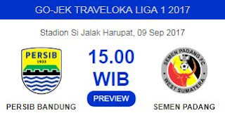 Prediksi Persib vs Semen Padang FC