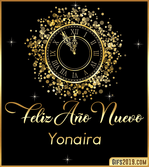 Feliz año nuevo gif yonaira