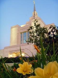 Dallin took this beautiful picture of the temple!
