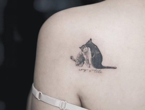 100 tatuagens de animais para as mulheres