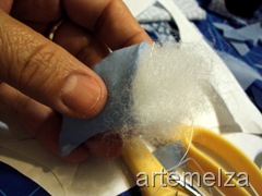 artemelza - passarinho de patchwork