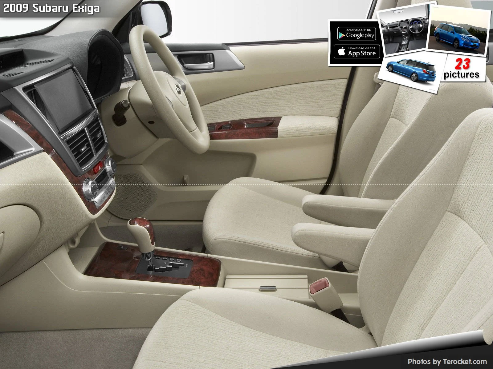 Hình ảnh xe ô tô Subaru Exiga 2009 & nội ngoại thất