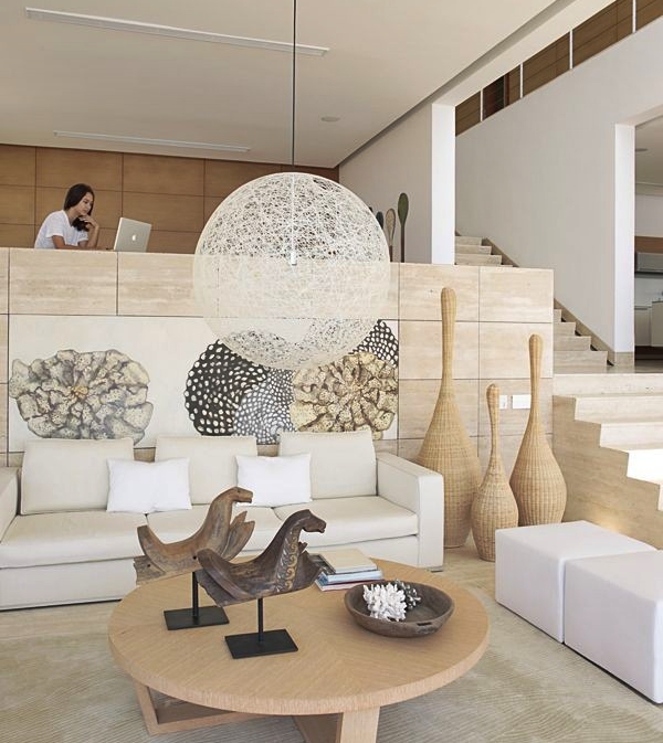 natural modern interiors: Modern Beach House :: Batangas, Philippines