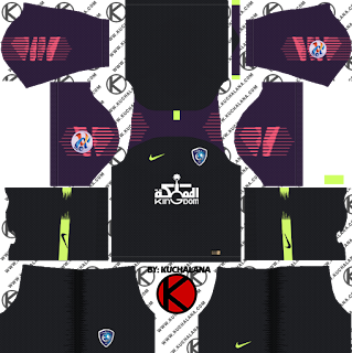  and the package includes complete with home kits Baru!!! Al-Hilal FC kits 2019 - Dream League Soccer Kits