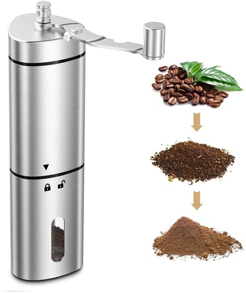 COMSOON CG-KF-06S Portable Hand Manual Coffee Grinder