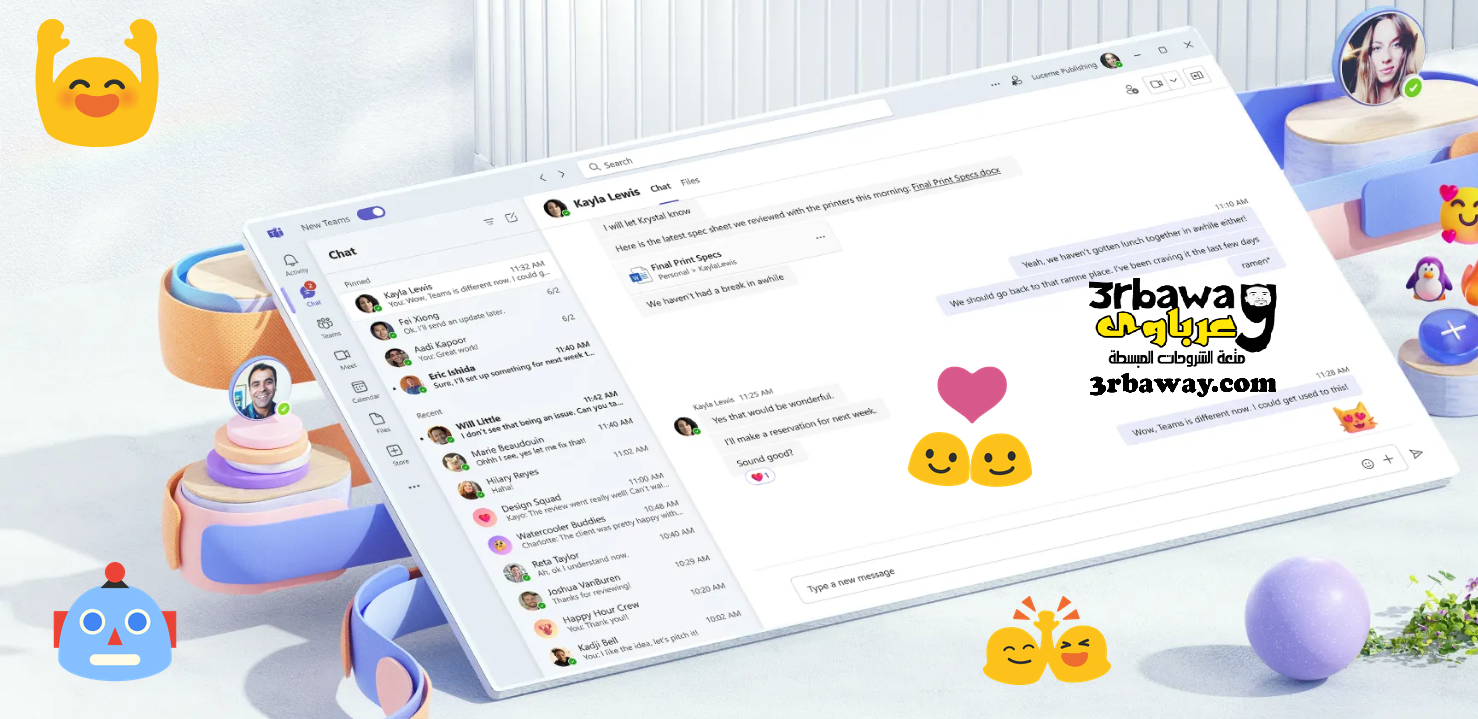 تطبيق Microsoft Teams الجديد: أسرع وأكثر كفاءة لنظامي Windows و Mac