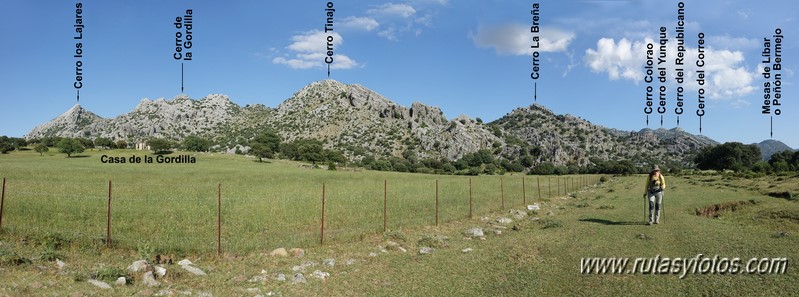 Los Lajares - Cerro de la Gordilla - Cerro del Dragón - Fortaleza de la Breña