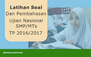 latihan soal un smp/mts