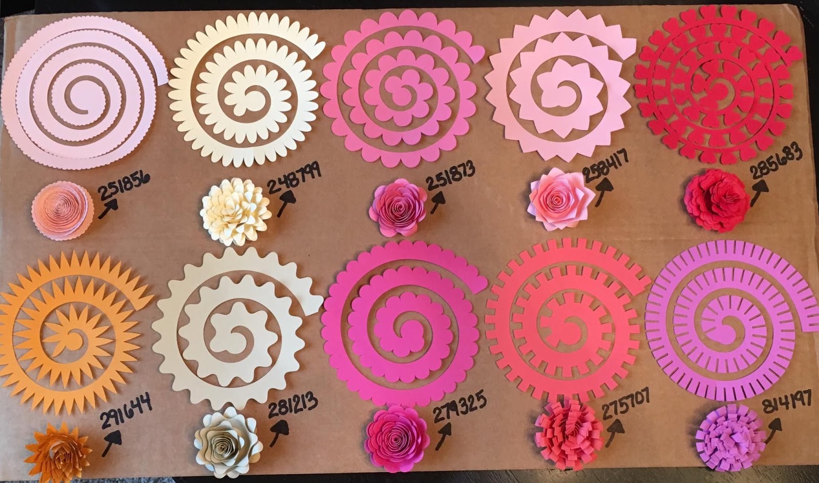 Download Free Templates Tutorials For Making Rolled Other Small Paper Flowers