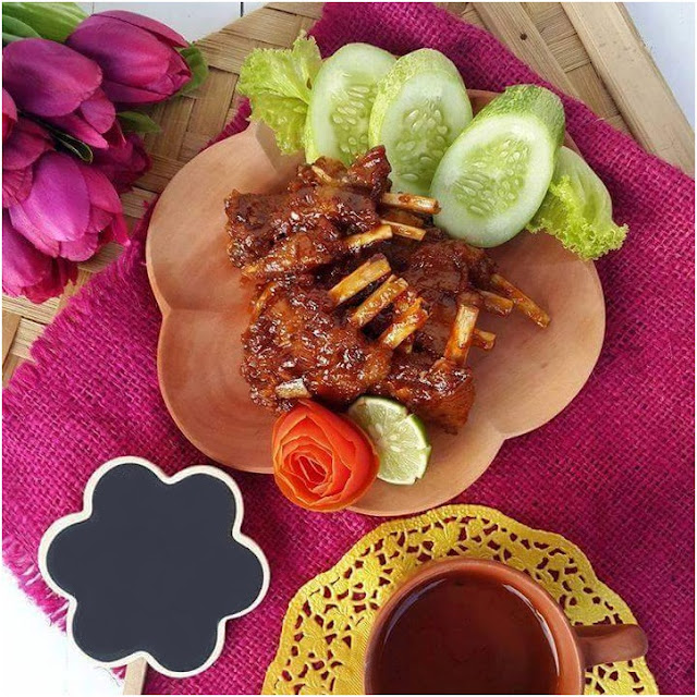 Resep Iga Kambing Bakar Pedas