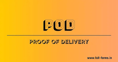 Full Form of POD